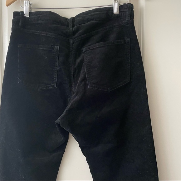 H&M black ankle length corduroy pants Size US12 - Picture 10 of 16